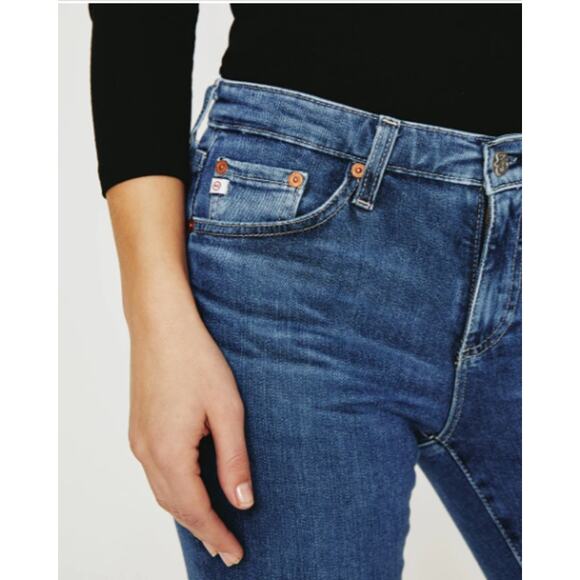 AG Adriano Legging Ankle AG-ED SUPER SKINNY ANKLE‎ CLOUD SOFT DENIM Size 29 - Picture 2 of 7